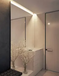 Mirrors for hallway with lighting photo