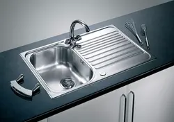 Kitchens With Stainless Sink Photo