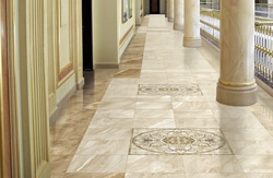 Porcelain Tiles For Flooring In The Kitchen And Hallway Photo