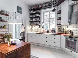 Swedish kitchen interior
