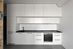 Kitchen with a smooth facade photo