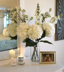 Artificial Flowers For The Living Room Photo