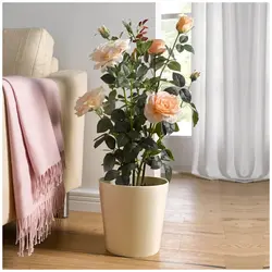 Artificial flowers for the living room photo