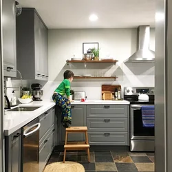 Кухня будбин икеа зеленая в интерьере фото