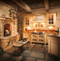 Кухня в старом стиле фото