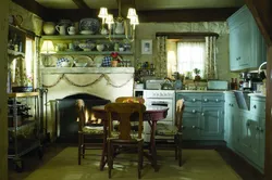 Old style kitchen photo