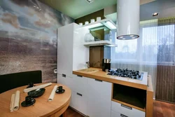 Дизайн Квартиры Студии Кухня На Балконе