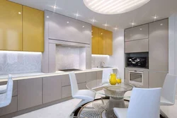 Kitchen interior design in a modern style