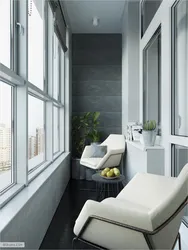 Интерьер балкона в квартире фото современный