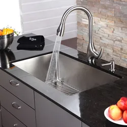 Kitchen Design Sink And Faucet
