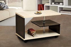 Coffee Table On Wheels For The Living Room Photo
