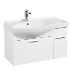Sink With Bathroom Cabinet 80 Cm Photo