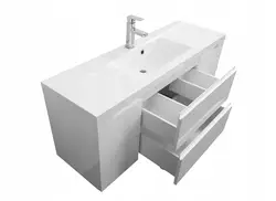 Sink With Bathroom Cabinet 80 Cm Photo