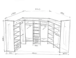 DIY kiyinish xonasining rasmlari va diagrammalarining fotosuratlari