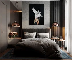 Фото картины в спальню современный стиль