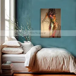 Photo Of Paintings For The Bedroom Modern Style