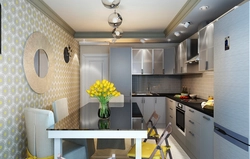 Kitchen 7 M In A Panel House Design