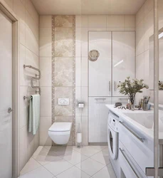 Bathroom Design With Toilet In Apartment