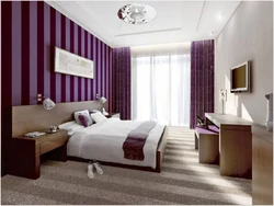 Combination of two colors in the bedroom interior