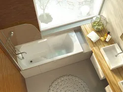 Дизайн ванны с ванной 130