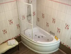 Bathtub design with bathtub 130