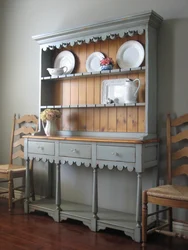 Buffet in the interior of a Provence kitchen