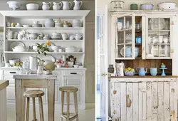 Buffet in the interior of a Provence kitchen