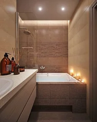 Warm bathroom design