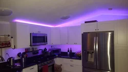 LED ceiling kitchen photo