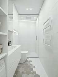 Маленькая Ванная Комната С Туалетом В Светлых Тонах Фото