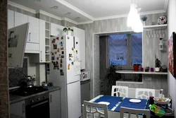 Panel House Kitchen With Balcony Photo