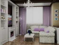Living room lavender photo