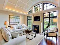 Large Windows In The House Photo Living Room