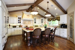 Beautiful home kitchen interior photo