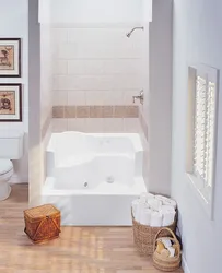 Photo bathtub with tray
