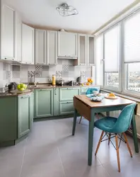 Types of kitchens photos in the apartment