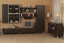 Living Room Furniture In Wenge Color Photo