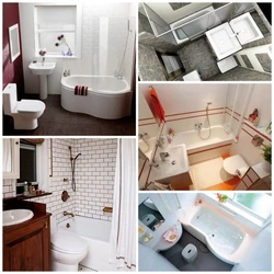 How to arrange everything in a small bathroom photo