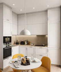 Ceiling of a small kitchen in an apartment photo