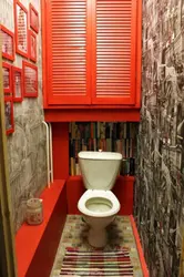 Toilet rooms in small apartments photo
