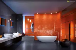 Дизайн ванны в 3 цвета