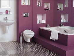 Дизайн ванны в 3 цвета