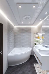 Modern bathroom ceiling design