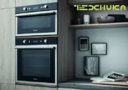Kitchen design microwave with oven