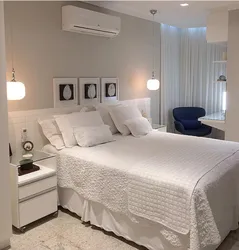 Дизайн спальни возле кровати