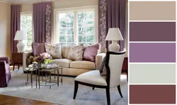 Color Palette In The Living Room Interior Photo