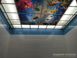 Подвесной Потолок В Ванной Дизайн
