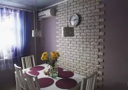 How to decorate the walls in a Khrushchev-era kitchen photo