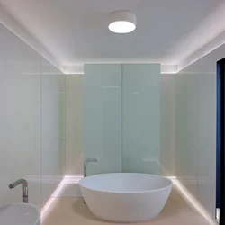 Ceiling Lights For Suspended Ceilings In The Bathroom Photo