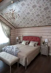 Wooden house bedroom ceiling design